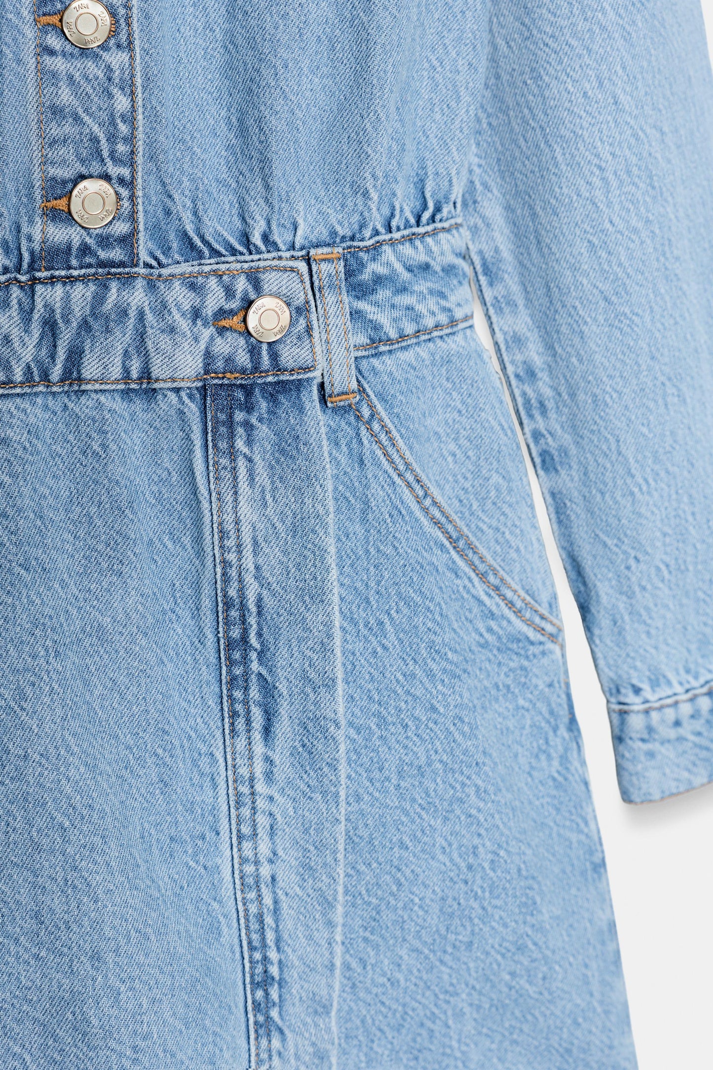 Robe Courte En Denim