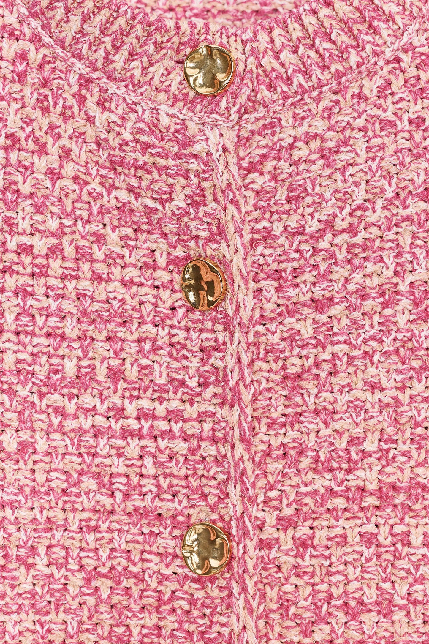 Gilet En Maille Manches 3/4